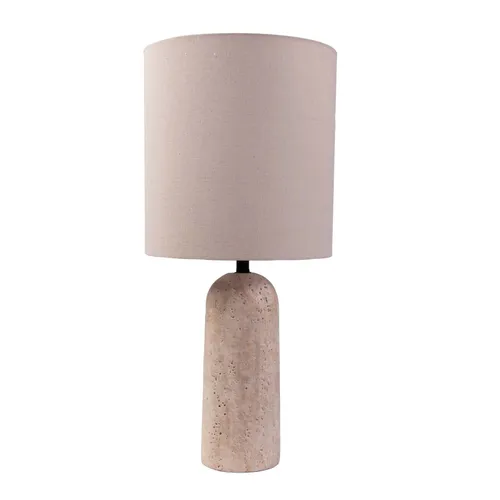 Lampara de mesa Marmol Natural/beige Ml234514 en Beige, Uruguay | Le Blanc