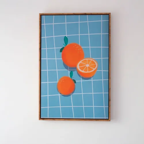 lámina naranjas i en Naranja, Uruguay | Proyecto Forma